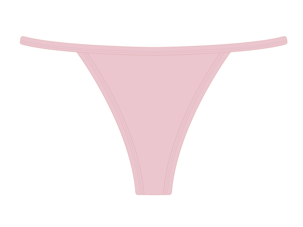 Dirty Pink Avalon Bikini Bottoms – Boutine LA