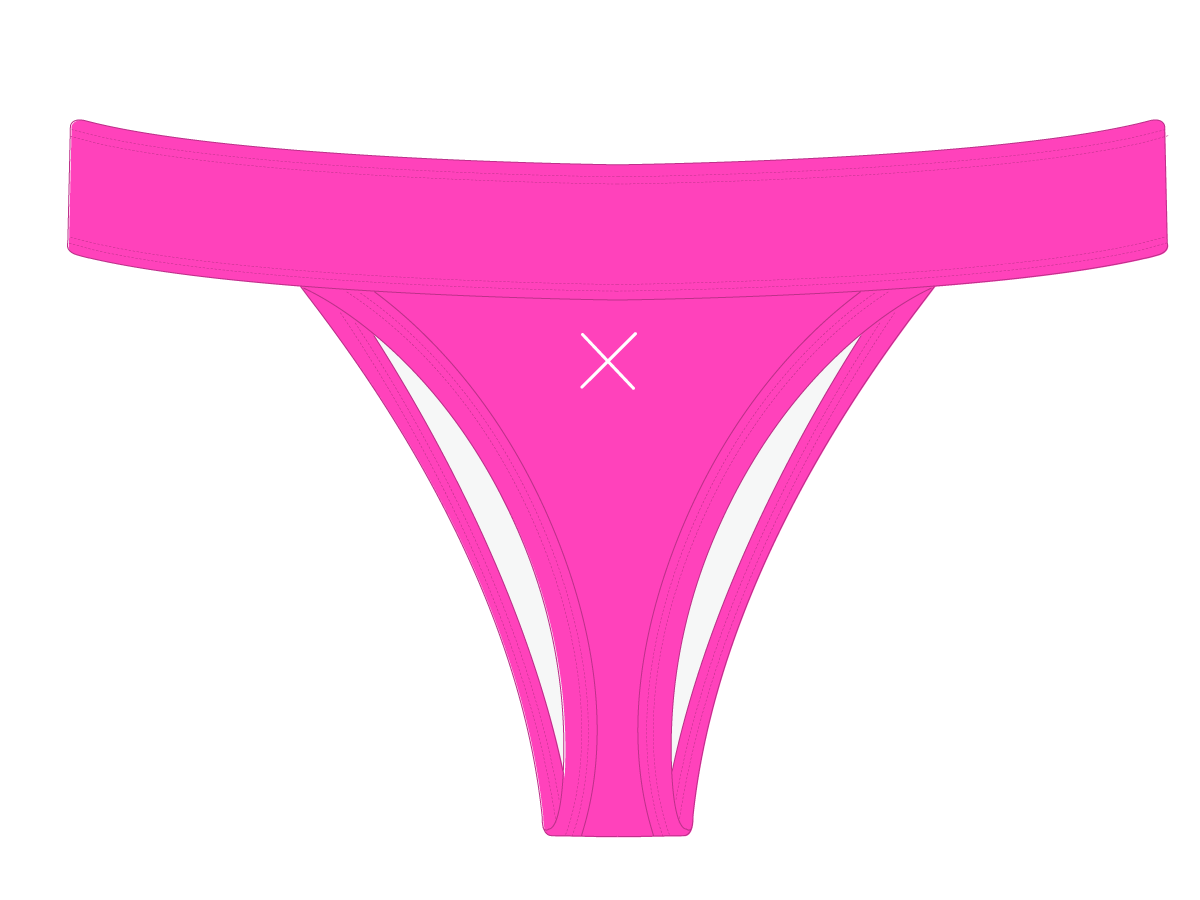 Hot Pink Surf Bottoms – Boutine LA